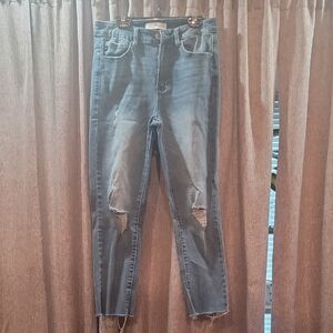 KanCan Medium Blue Ripped Skinny Jeans